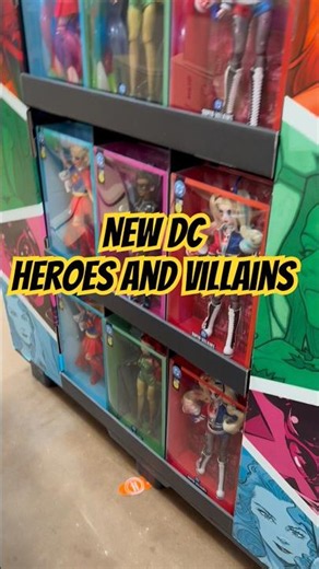 NEW DC Superhero Dolls Display at Walmart?! 🦸‍♀️🔥 Supergirl, Harley Quinn, Poison Ivy & Catwoman!