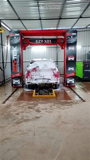 3.4K views · 1.2K reactions | Automatic Car Jet Wash Plant with...