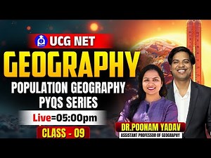 UGC NET Geography | Population Geography PYQs Series | Class - 10