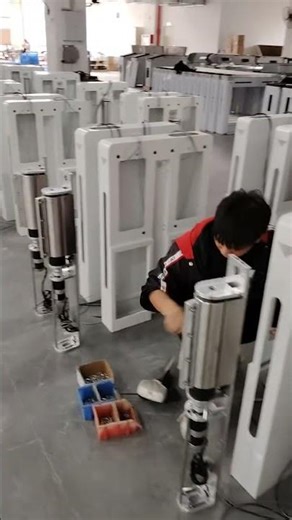 Mass Production of White Speed Gates | Smart Turnstile Factory Assembly Line 2026