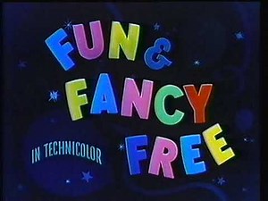 Opening To Fun And Fancy Free 1982 VHS
