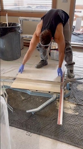 How to Scribe Cut a Tile