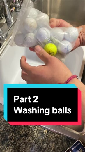 Beginner Golfer's Hilarious Golf Ball Washing Routine