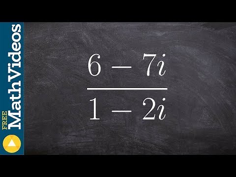 Write the quotient in Standard Form