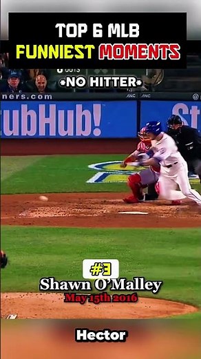 Top 6 MLB Moments So Funny They Shouldn't Be Real #baseball #mlb