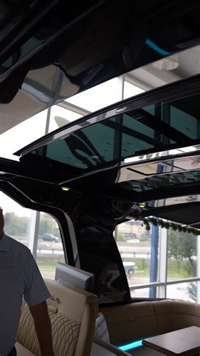 The Sea Ray Sundancer 370 just makes life easy! Check it out in our showroom here at MarineMax Dallas! | MarineMax Dallas