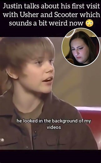 Justin Bieber’s First Meeting With Usher Feels Weird Now