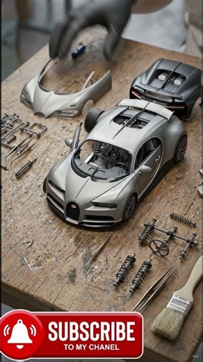 Satisfying Time-Lapse: Assembling a Detailed Bugatti Model