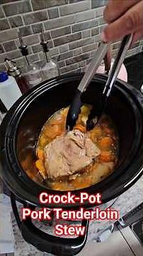 CROCK-POT Pork Tenderloin Cooking