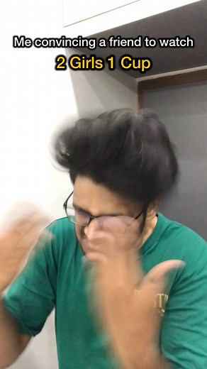 Pavan D on Instagram: "Hehe . . . #2girls1cup #funny #funnyreels #friends . [friends, 2 girls 1 cup, internet, old internet, memes]"