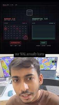 Why Databases Use WAL Instead of Random Writes 🤯