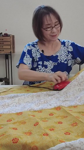 百均の手ぬぐいで簡単お気楽極楽にスカート 作っちゃいました！！ 作り方は、コメントにリンクあります #利庵 #ハンドメイド #kimono #リメイク #handcraft