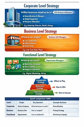 The 3 Levels of Strategy Every Business Needs to Master