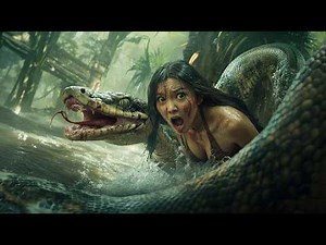 2025 Disaster Movie🎬A mutated monstrous python storms the city, attacking humans in a frenzy.