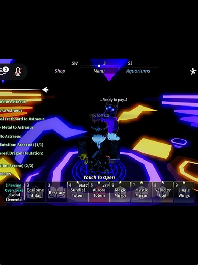 How to Craft Astraeus Serenade in Roblox Fisch