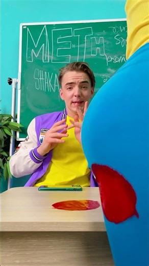 HILARIOUS SCHOOL PAINT PRANK GONE WRONG! 😂🎨 #Shorts #Comedy