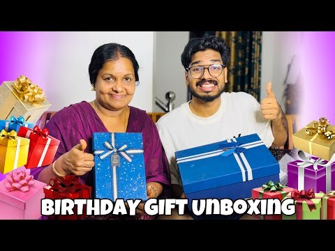 BIRTHDAY GIFT UNBOXING 🤩
