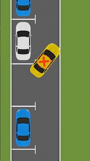 No Space to Reverse? Try Front Parallel Parking! 🚗 #drivingtutorial #parkingtips #beginnerdriver
