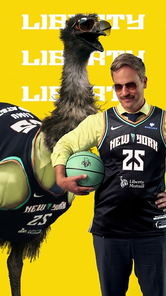 Two great Libertys. One amazing partnership. Proud to be an official partner of the @NewYorkLiberty