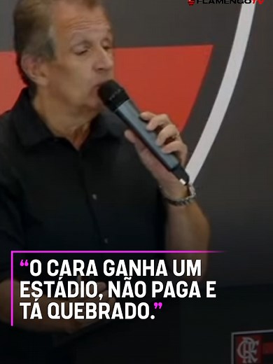 BAP FALOU MESMO! 😅🔴⚫ Durante a apresentação de resultados do ano do Flamengo, o atual presidente do clube lançou algumas indiretas para uns clubes brasileiros. Será que alguém vai se identificar? 🫣 Créditos: @flamengo #FutebolBrasileiro