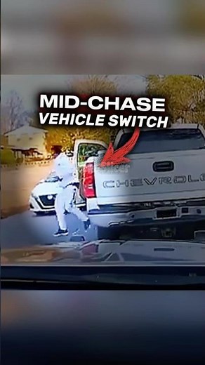 Suspect Switches Cars MID-CHASE... Ends with NO PANTS?!