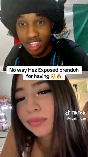 No way Hez Exposed brenduh for having 💊 #fyp #viral #hezfromdao #brenduh #mexico