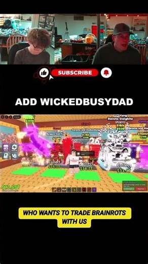 Want to TRADE Brainrots with Wicked Busy Dad? #roblox #stealabrainrot #wickedbusydadgaming