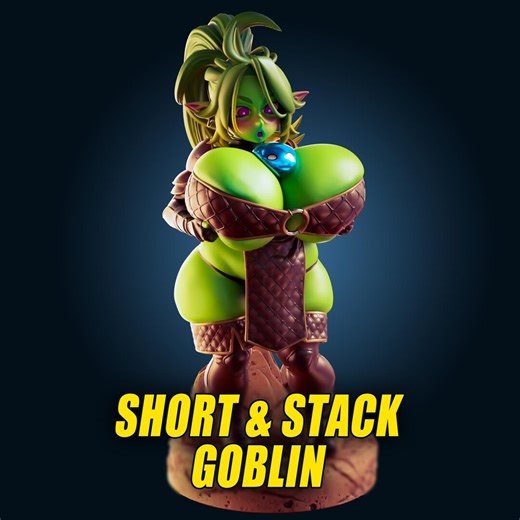 Goblin Shortstack 160mm 3d Printed Adult Figure - Etsy