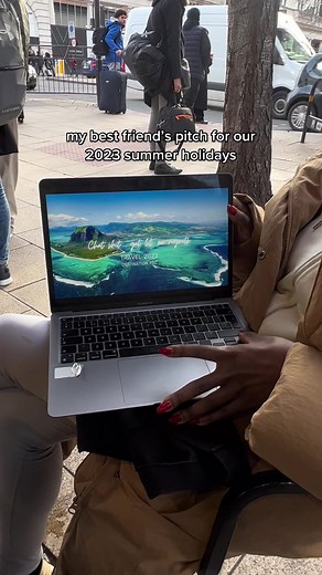 my best friend unexpectedly made a presentation to pitch our summer 2023 holiday destinations #fyp #bestfriend #holiday #holidaypitch #summer2023 #holidaydestinations