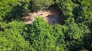 Two Boys Build a Stunning New-Design Mud House in the Jungle