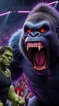 Hulk vs Mega Gorilla 🦍💥 50 Crore Fight! Robot Power से जीत गया 😱#viralvideo #₹
