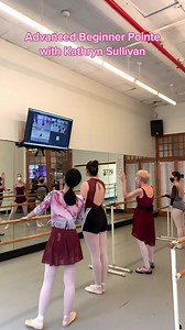 Grab your pointe shoes and strengthen your technique with Kathryn Sullivan! 🩰 EVERY WEDNESDAY Adv/Beg Pointe 2:00-3:00pm est In-studio & Virtual class available! Kathryn Sullivan creates a welcoming and focused environment in all of her classes! She always greets and gets to know every dancer. In her pointe class, dancers learn the fundamentals of pointe. She modifies the level of each exercise based on the needs of her students, whether students are beginning or advanced! Dancers also learn st