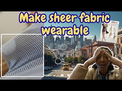 Sheer Bodysuit Sewn & Ruined the Next Day! Hang with me (vlog)