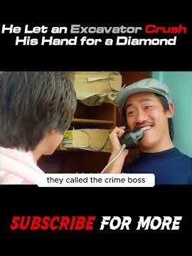 He Let an Excavator Crush His Hand for a Diamond #movieexplained #plottwist #filmrecap #movierecap