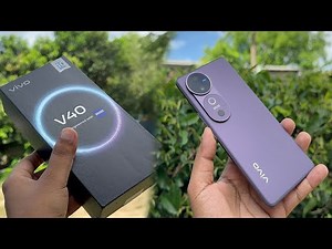 Vivo V40 5G Unboxing, First impressions & Review 🔥 | Vivo V40 5G Price, Spec & Many More
