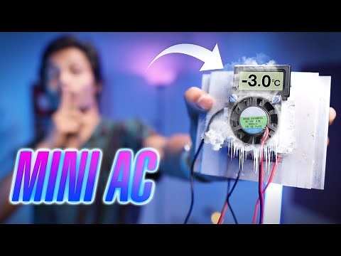 I Made World's First Mini AC ! |How To Make a Mini AC Under 2500 | Homemade MINI Air Conditioner DIY