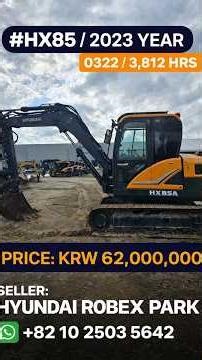 HX85 / 2023년 / 6200만원 / 0322 / 3812시간