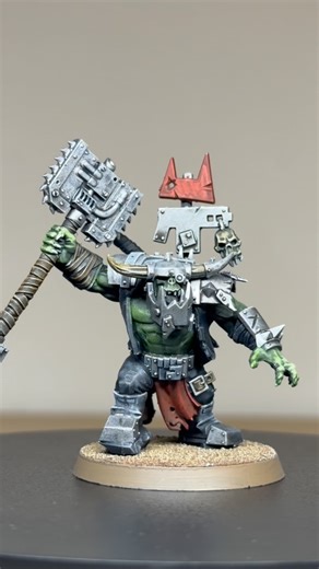 @walruspaints on Instagram: "Tabletop Orks!! So this is how I’ve painted my whole WAAAGH so thought I would share another Ork tutorial with you all! This is using the classic Slapchop method so it’s all in the preparation of the model! And of course I’m using Ghille Dew again 🤣 If you did like this video I do have more Ork videos over on my page! The brushes! These are by golden maple! By using the discount code “Walruspaints” you will get 15%off for 11 brushes, including a large wet palette, 4