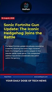 Sonic Fortnite Gun Update: The Iconic Hedgehog Joins the Battle