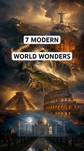 The 7 Modern Wonders of the World Explained Cinematically | Ai Generated #history