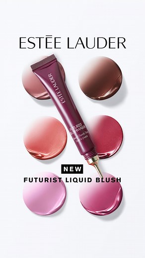 A cheek color that delivers buildable color, a dewy glow, and plumping hydration? Yup. NEW Futurist Liquid Blush does the MOST—in the best way. | Estee Lauder