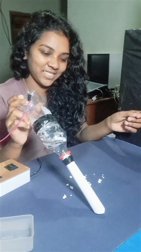 Mini Vacuum Cleaner DIY #schoolproject #scienceproject