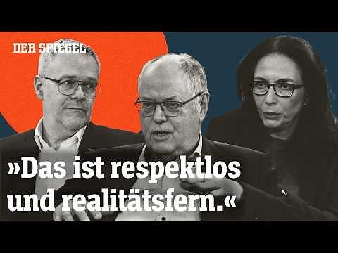 Mehr Arbeit für alle: Welche Reformen bringen Deutschland voran? – Spitzengespräch | DER SPIEGEL