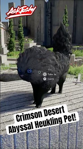 Is That A Cat? 🐈‍⬛ Crimson Desert Tame Abyssal Heukling Guide Tip How To Where #rpg #crimsondesert