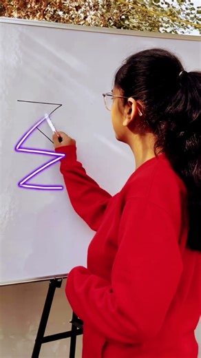 1 line Draws the Zigzag Pattern, and the lines will not overlap! Is there a answer to this question?