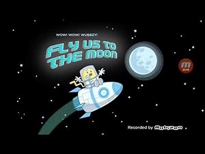 6 Title Cards From Wubbzy's Fly Us To The Moon DVD