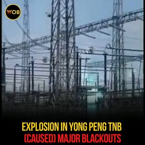 8.2K views · 134 reactions | A video circulating widely on WhatsApp group chats show a TNB branch located in Yong Peng, Johor suffering an explosion and it’s causing a major blackout all around the city. Full story: https://worldofbuzz.com/watch-explosion-in-yong-peng-tnb-causing-major-blackouts/ | WORLD OF BUZZ | Facebook