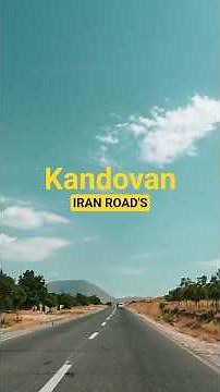 "Road to Kandovan Village | Scenic Mountain Drive in Tabriz, Iran