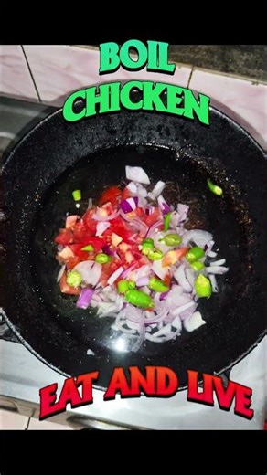 Simple Boiled Chicken Recipe | Healthy & High Protein Meal 🍗💪 #food