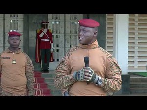 MONTÉE DES COULEURS À LA PRÉSIDENCE DU FASO\t: Message du Capitaine Ibrahim TRAORÉ